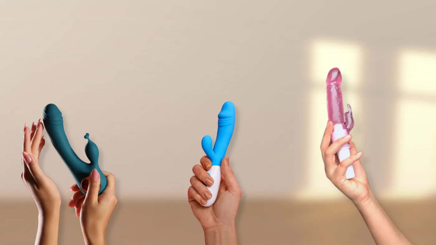 vibrador rabbit duplo