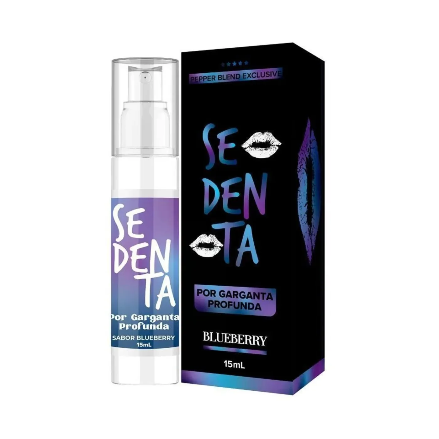 Dessensibilizante Oral Spray Sedenta - Zero Açúcar - Sabor Blueberry - 15ml