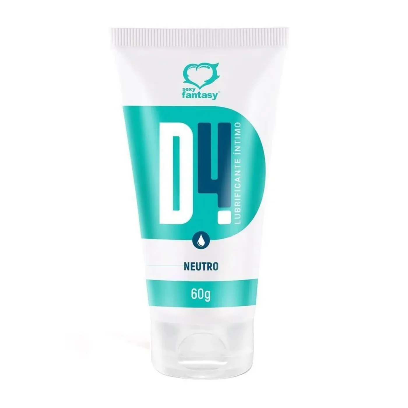 Gel Lubrificante Neutro D4 - 60g - Sexy Fantasy