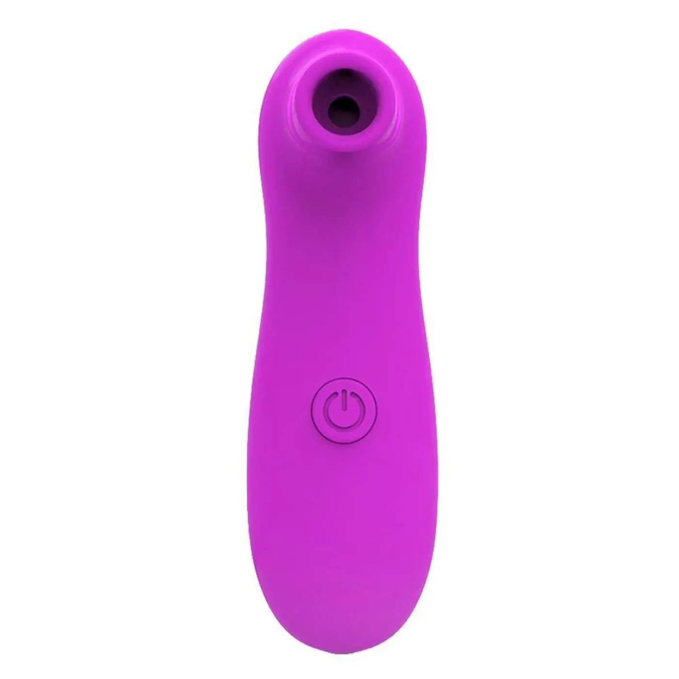 Sugador de Clitóris Roxo Silencioso - Estimulador com Toque Aveludado - 10 Modos de Sucção