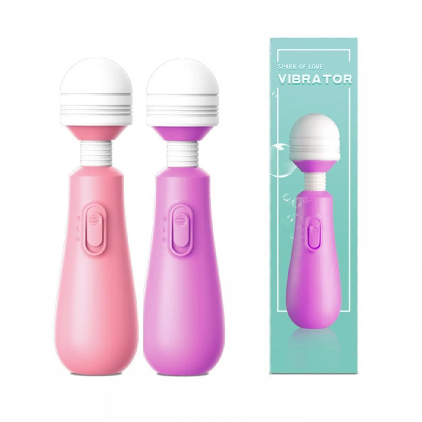 Vibrador Mini Varinha Mágica - Silencioso - 2 Velocidades